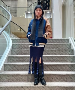 Ray BEAMS（レイ ビームス）TOGA PULLA / RIB KNIT?SKIRT