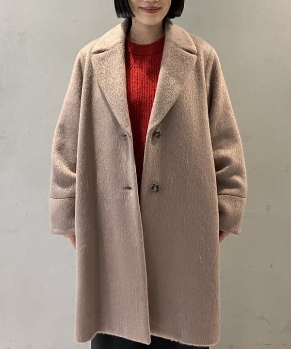 野村 美紅さんの「BEAMS WOMEN｜バックル 2タック ワイドパンツ」を使ったコーディネート