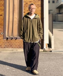 BEAMS（ビームス）メッシュライク 2プリーツ スラックス（パンツ