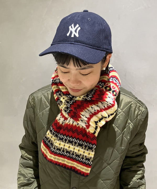 葵さんの「BEAMS WOMEN｜【別注】ROBERT MACKIE / フェアアイル マフラー」を使ったコーディネート