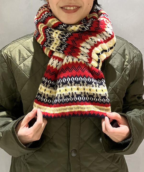 葵さんの「BEAMS WOMEN｜【別注】ROBERT MACKIE / フェアアイル マフラー」を使ったコーディネート