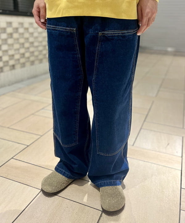 流聖さんの「BEAMS WOMEN｜【別注】NULL TOKYO / W KNEE DENIM PANTS」を使ったコーディネート