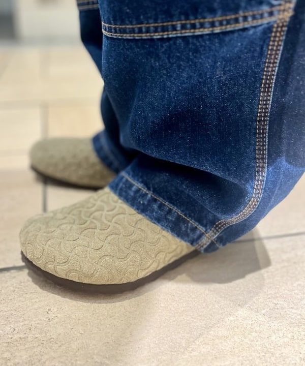 流聖さんの「BEAMS WOMEN｜【別注】NULL TOKYO / W KNEE DENIM PANTS」を使ったコーディネート