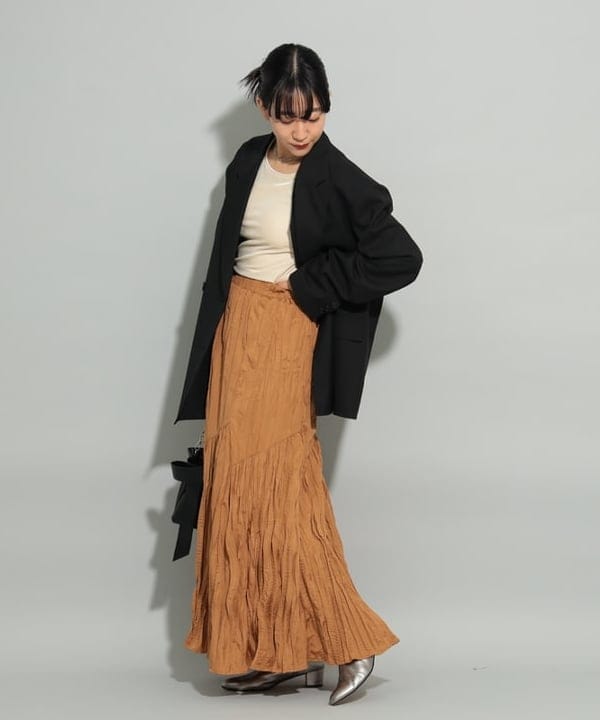 マツド ユメカさんの「BEAMS WOMEN｜ストレッチ ブーツ」を使ったコーディネート