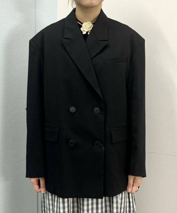 sakuraさんの「BEAMS WOMEN｜RBS / フロッキー ストライプ Vネック トップス」を使ったコーディネート