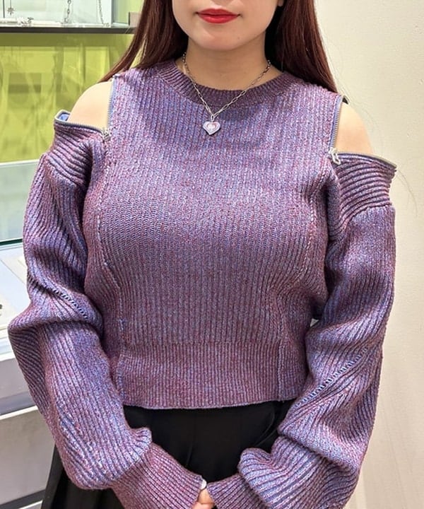 オカベ　アヤカさんの「BEAMS WOMEN｜ビームハート チェーン ネックレス」を使ったコーディネート