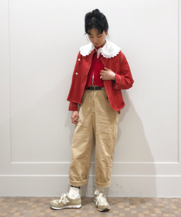 MAYURIさんの「BEAMS WOMEN｜BEAMS BOY / 25mm WASH ベルト」を使ったコーディネート
