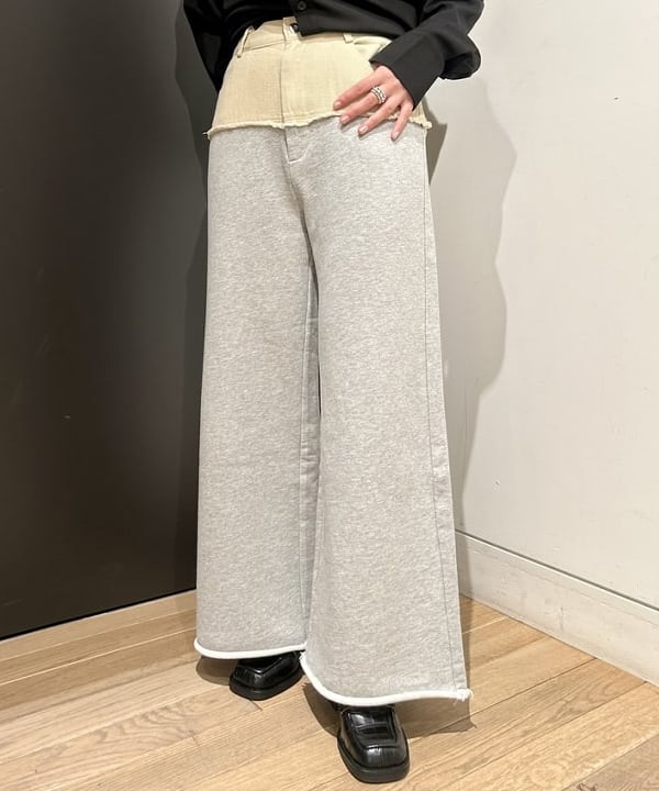 早川 萌子さんの「BEAMS WOMEN｜リブ襟 ハーフ コート」を使ったコーディネート