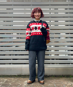 BEAMS BOY(ビームス ボーイ)NEEDLES / CREW NECK SWEATER BEAMS BOY(ビームス ボーイ)NEEDLES / CREW NECK SWEATER