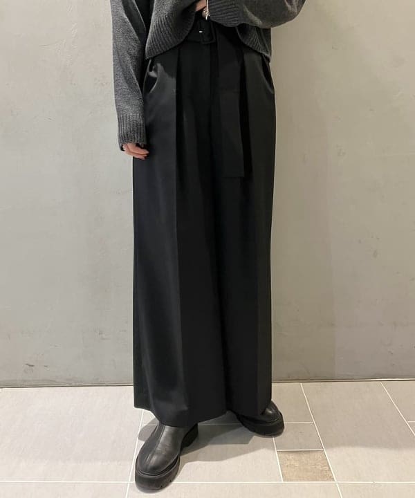 CHIHIROさんの「BEAMS WOMEN｜ソフトメルトン ステンカラー コート」を使ったコーディネート