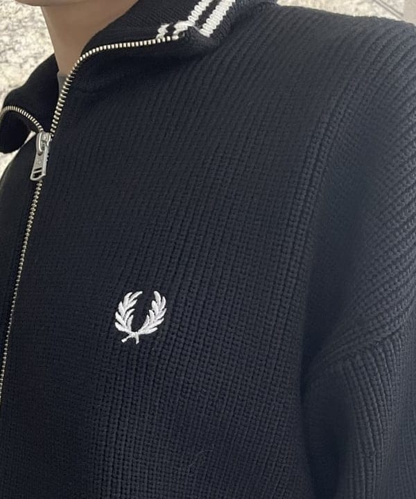 マツミヤさんの「BEAMS WOMEN｜【別注】FRED PERRY / ドライバーズ ニット」を使ったコーディネート