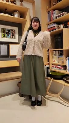 Ray BEAMS（レイ ビームス）チャンキーヒール パンプス