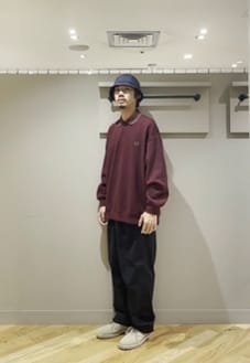 BEAMS（ビームス）FRED PERRY × BEAMS / 別注 ピケ ロングスリーブ