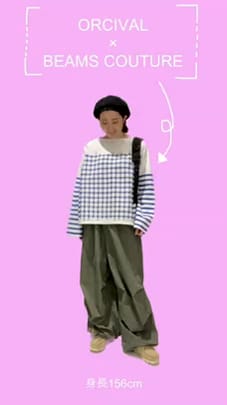 BEAMS COUTURE（ビームス クチュール）ORCIVAL × BEAMS COUTURE