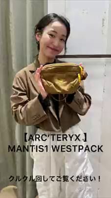 BEAMS BOY（ビームス ボーイ）ARC'TERYX / MANTIS1 WESTPACK（バッグ