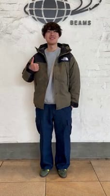 BEAMS（ビームス）Dickies × BEAMS / 別注 デニム ダブルニー カーゴ