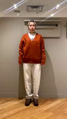 BEAMS（ビームス）7ゲージ シャギー カーディガン（トップス