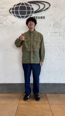 BEAMS通風BEAMS-65 束腰外套 (Blouson Blouson) 郵購 | BEAMS