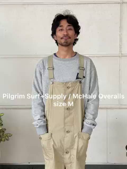 ピルグリムサーフサプライ McHale Overalls S Pilgrim Surf+Supply McHale Overalls 【公式通販】