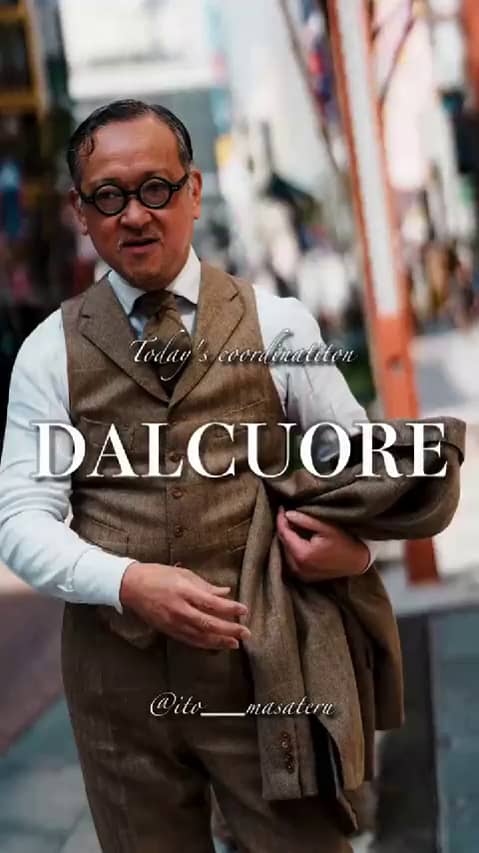 【BEAMS F別注】22AW DALCUORE グリーン ツイード ジャケット BEAMS F別注】22AW DALCUORE グリーン ツイード ジャケット