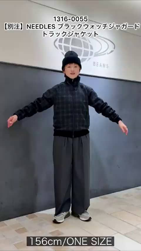 needles beams paperboy トラックジャケット　ブラック　M BEAMS BOY - NEEDLES /Track Jacket BEAMS BOYトラックジャケットの