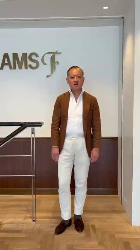 リオ　御幸ジャケットandビームスFスラックス　セット販売用ファーム ビームスF 新宿（143828） ビデオ｜BEAMS