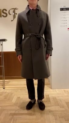 BEAMS F(ビームスF)MACKINTOSH × BEAMS F / 別注 MONKTON ライト