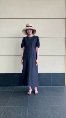 Demi Luxe Beams デミルクス ビームス Demi Luxe Beams リネン パフスリーブ ワンピース ワンピース ワンピース 通販 Beams