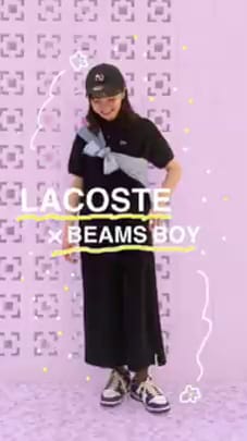 Beams Boy ビームス ボーイ Lacoste Beams Boy 別注 ピケ ドレス ワンピース ワンピース 通販 Beams