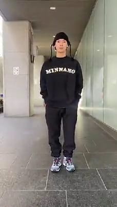 Champion×MIN-NANO×BEAMS 別注 スウェット-