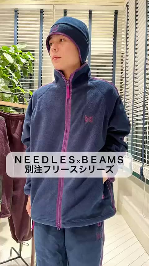 ヒート NEEDLES × BEAMS / Fleece Track Jacket - 通販 - www
