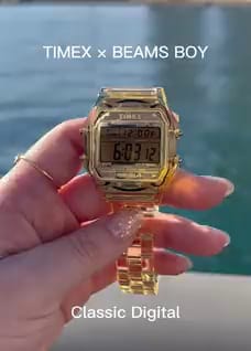 BEAMS BOY（ビームス ボーイ）TIMEX × BEAMS BOY / Clear Yellow